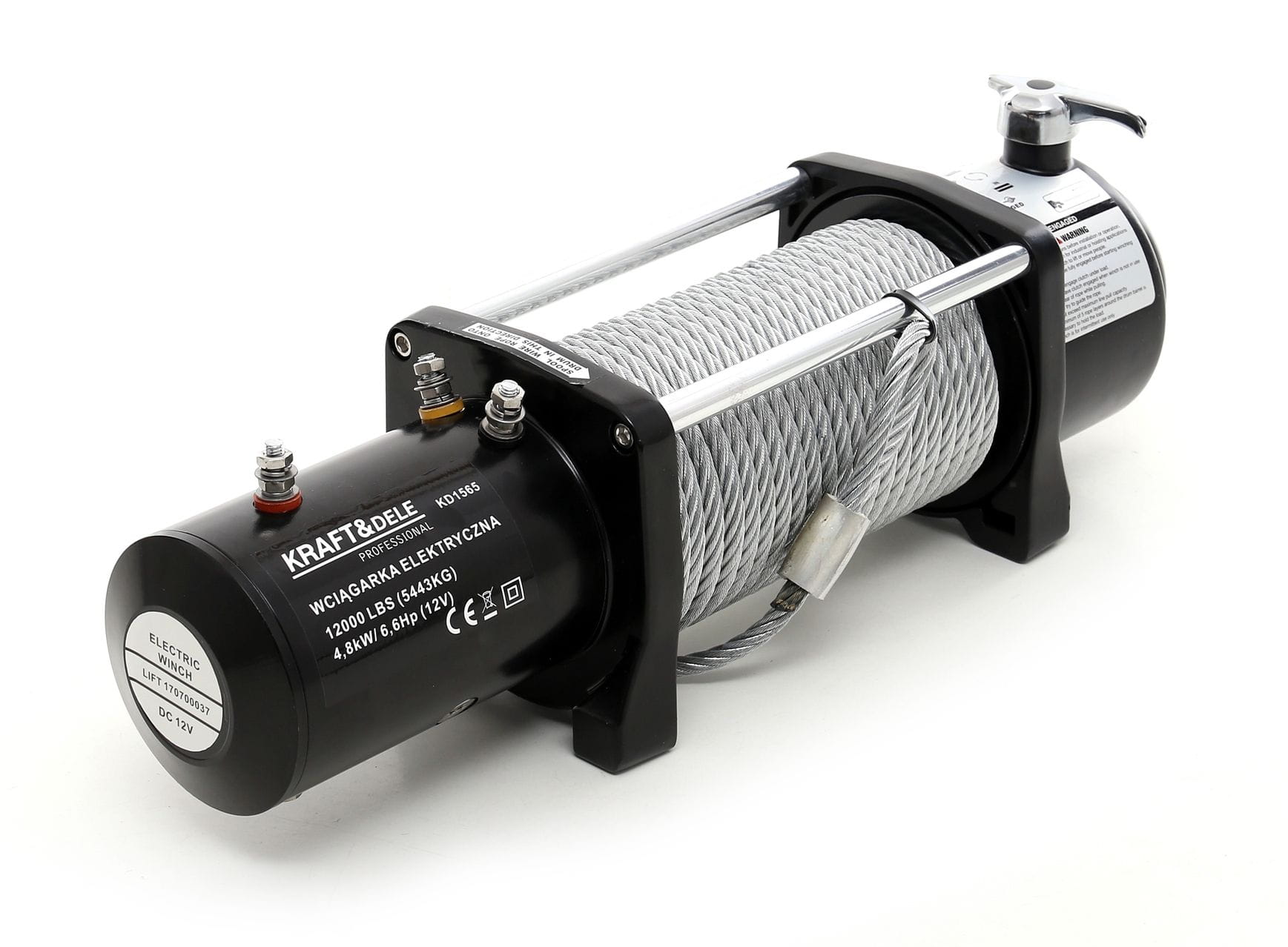 Elektrický naviják Kraft&Dele KD1565 12000 LBS 12V 1