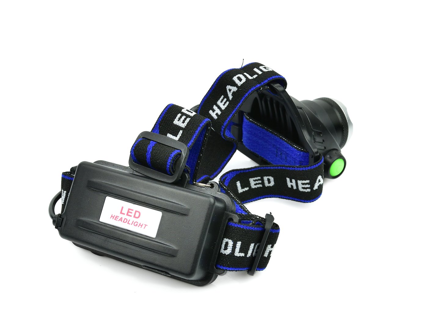 Čelová lampa Geko s LED CREE XM-L T6 1000 lm — Detail konstrukce