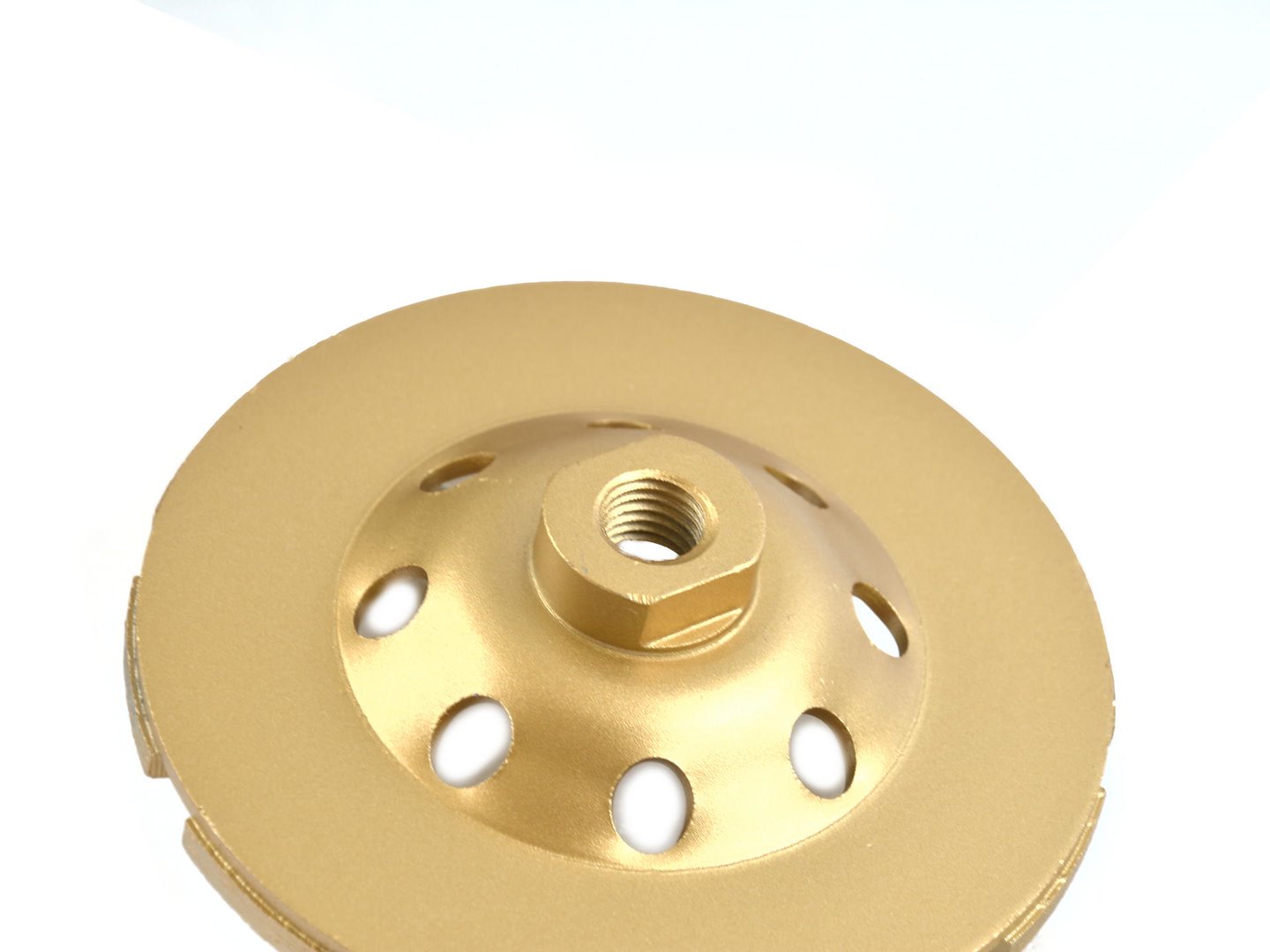 Dvojitý segmentový kotouč pro broušení betonu 125 mm M14 Heidmann — Detail