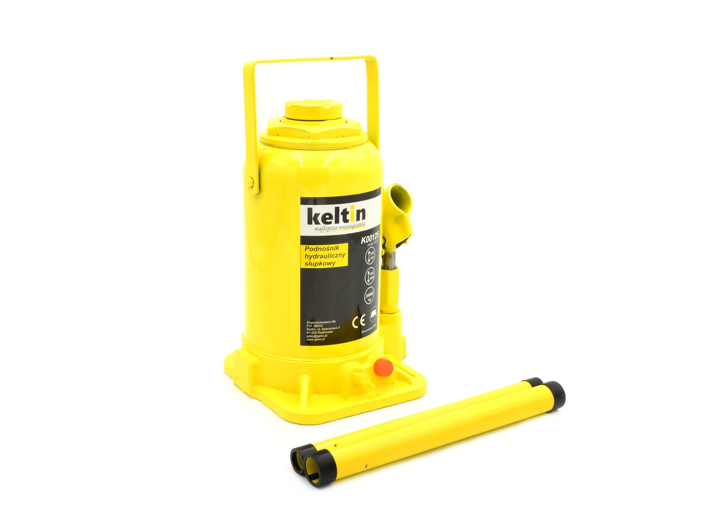 Hydraulický sloupový zvedák Geko 20T — V provozu