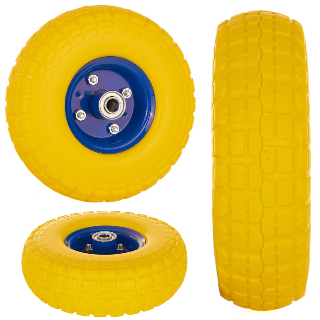 Kolo pro vozík Geko G71026, 260 mm, nosnost 80 kg, poliuretanové — Detail konstrukce