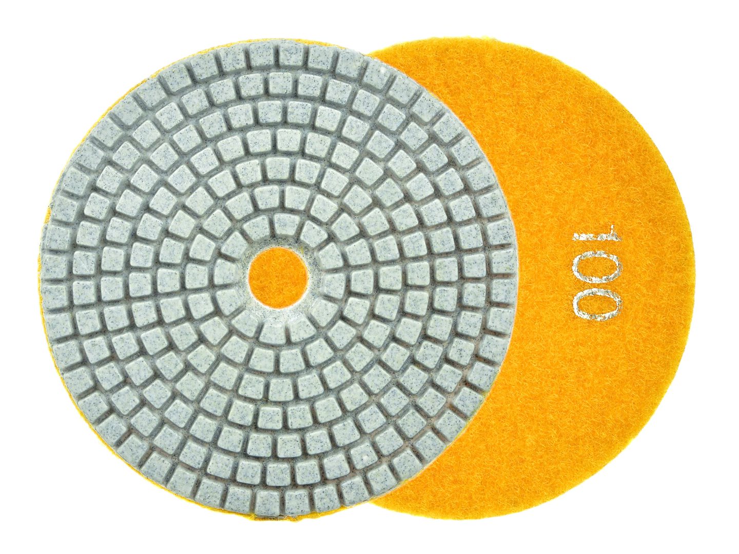 Lešticí kotouč pro mokré broušení dlažby 100 mm GR100 — Celkový pohled
