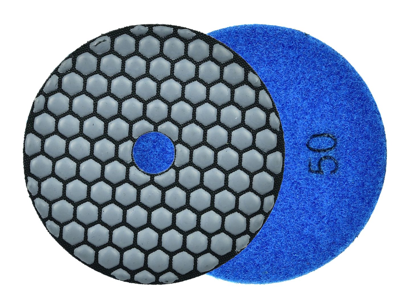 Lešticí kotouč Geko pro suché broušení dlaždic 100 mm GR50 — Celkový pohled
