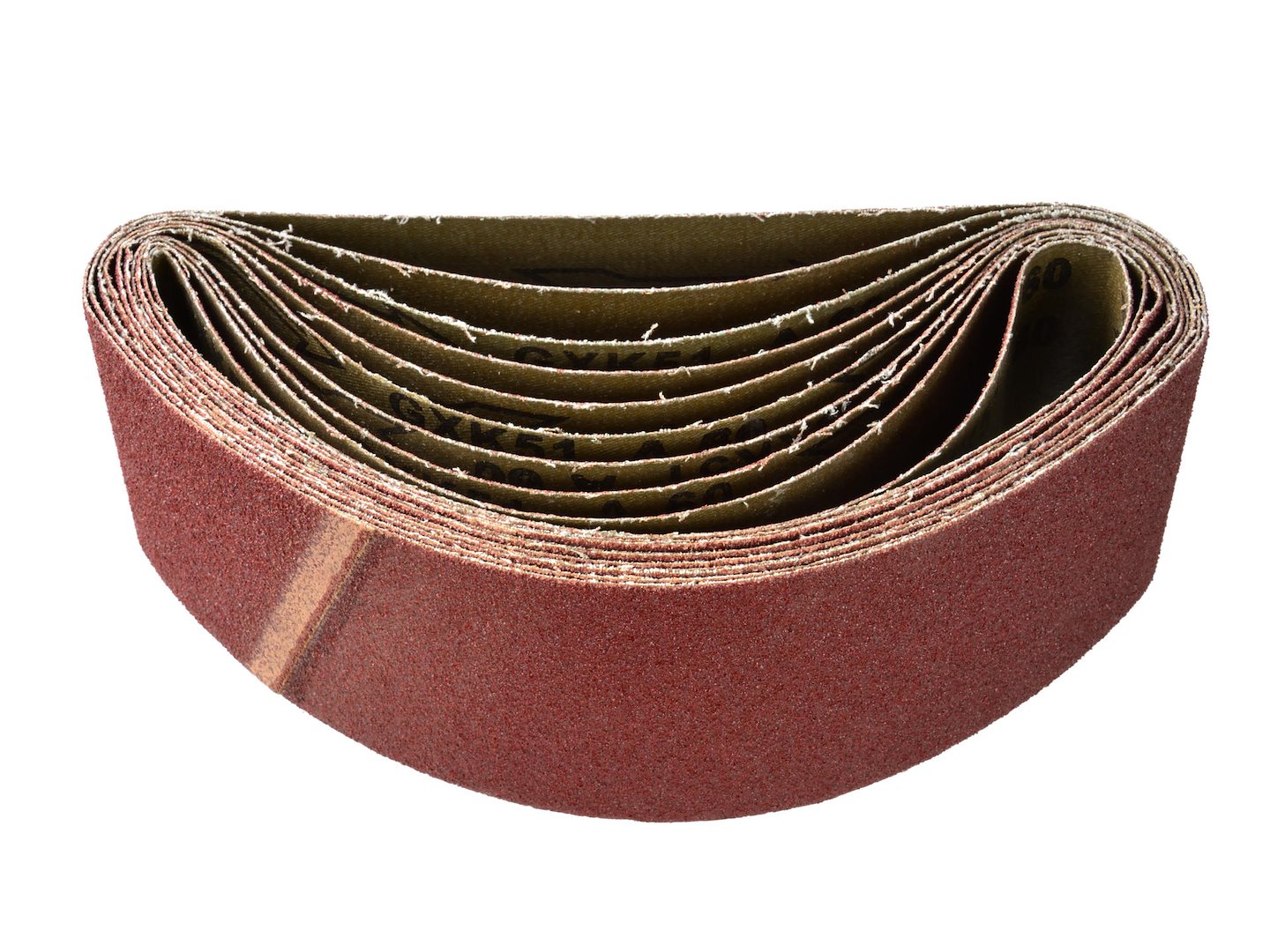 Nekonečný brusný pás 75×533 mm, zrnitost P100 – balení 10 ks (Geko) 2