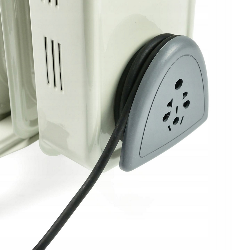 Olejové topení Geko G80553 2000 W béžové — V provozu