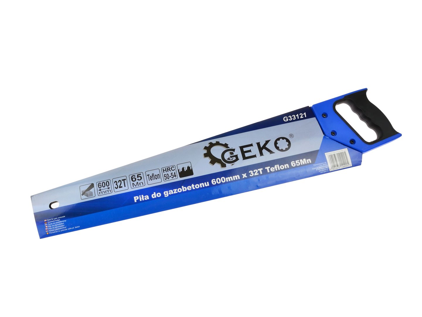 Pila na porobeton 600 mm 32/32T PTFE 65Mn – Geko 3
