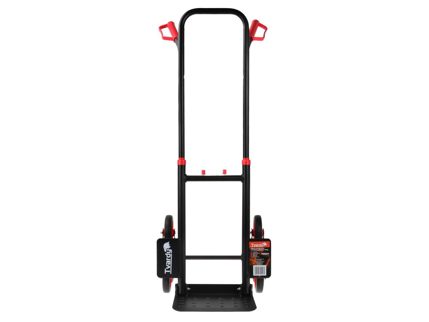 Skládací transportní vozík pro schody Geko 150 kg — Detail konstrukce