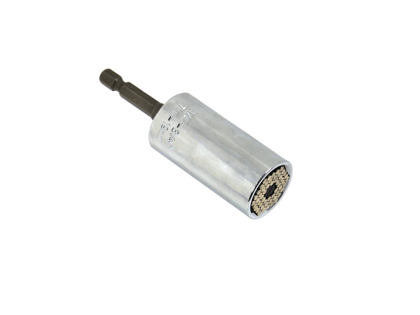 Univerzální nasadka CrV 7–19 mm + adaptér (sada 72/100 ks) – Geko 1