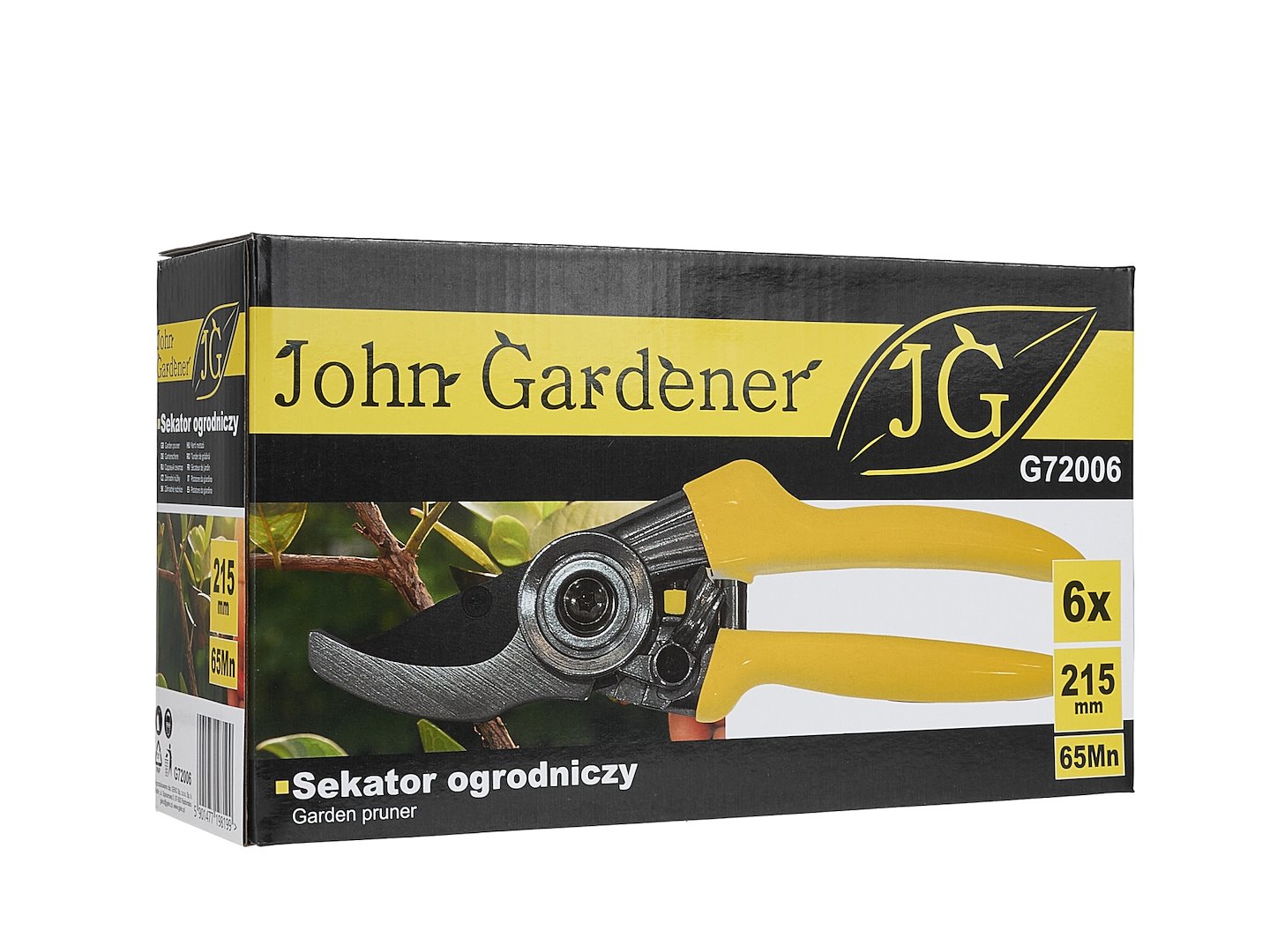 Zahradní nůžky s čepelí 215 mm 65Mn 8