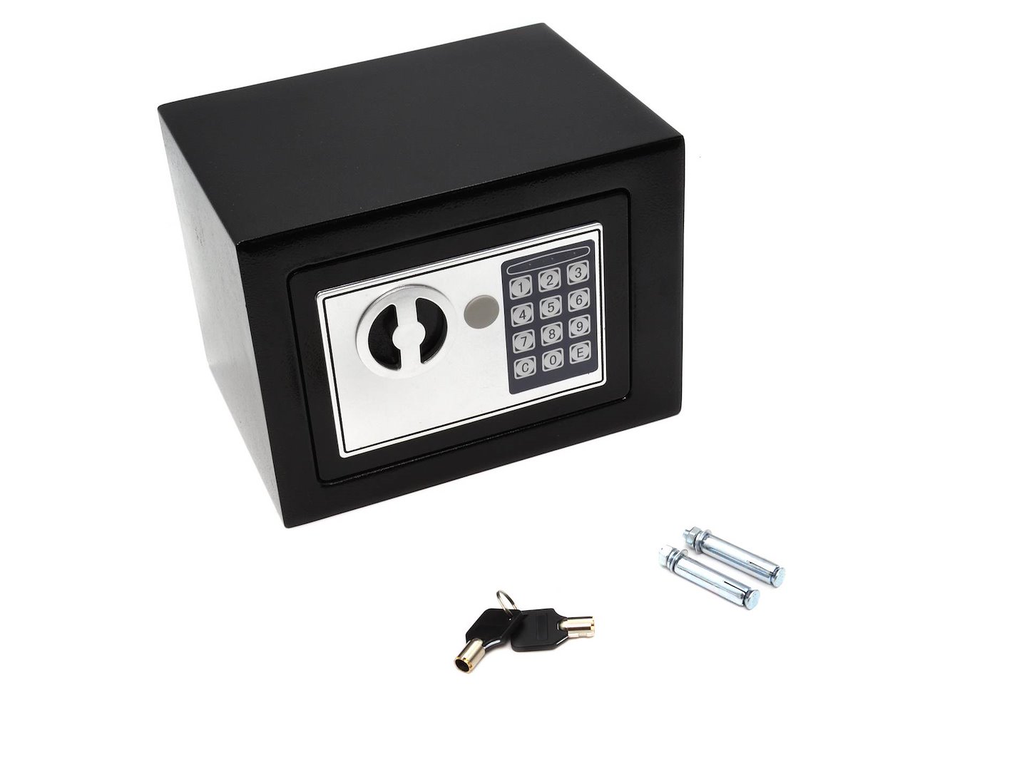 Trezor s číselným a elektronickým zámkem 21 x 17 x 17 cm – Geko 4