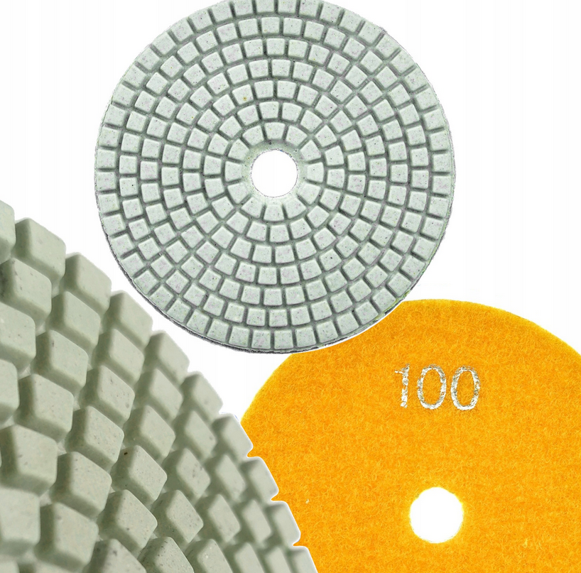 Diamantový brusný kotouč Geko 100 mm P100 — Celkový pohled