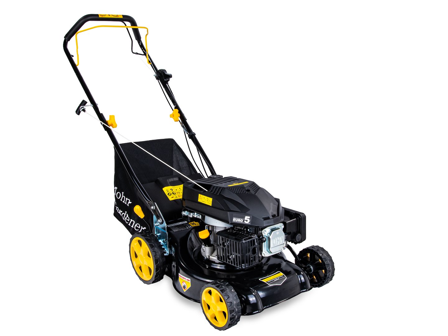 Benzínová sekačka 40 cm kovový kryt s pohonem JG — Detail