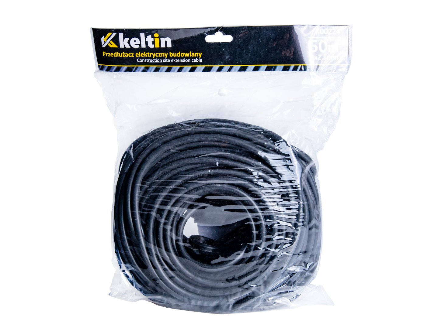 Elektrická prodlužovací šňůra Geko 40 m IP44 3x2,5 mm — Detail