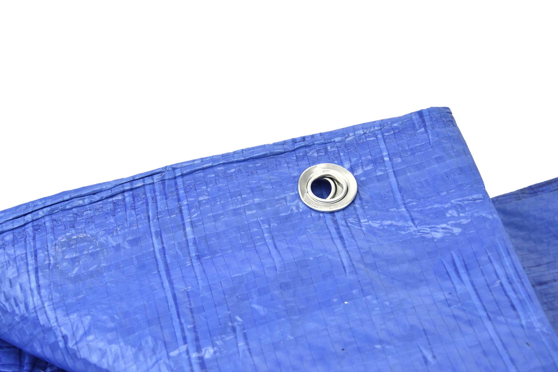 Plachta nepromokavá Geko 12x15 m modrá z PE — Detail materiálu