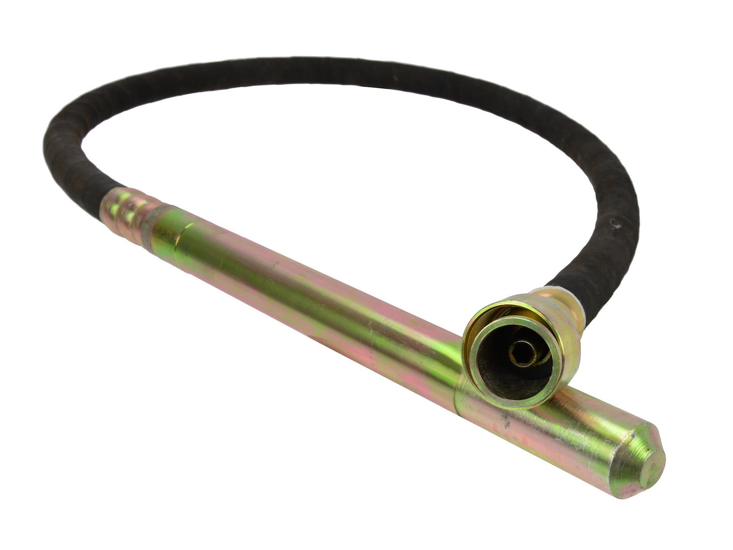 Vibrátor na beton Geko WG-527 850 W DIA 35 mm 2 m — V provozu