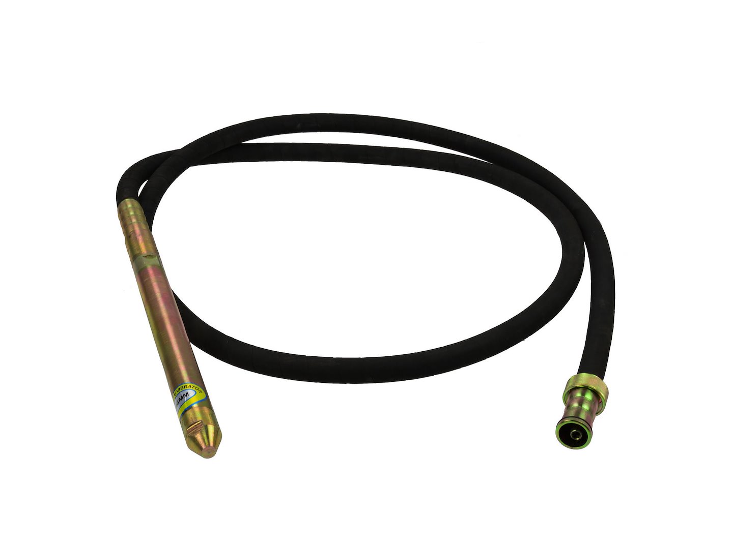 Vibrátor na beton Geko WG-547 DIA 38 mm 45 cm 230 V — V provozu