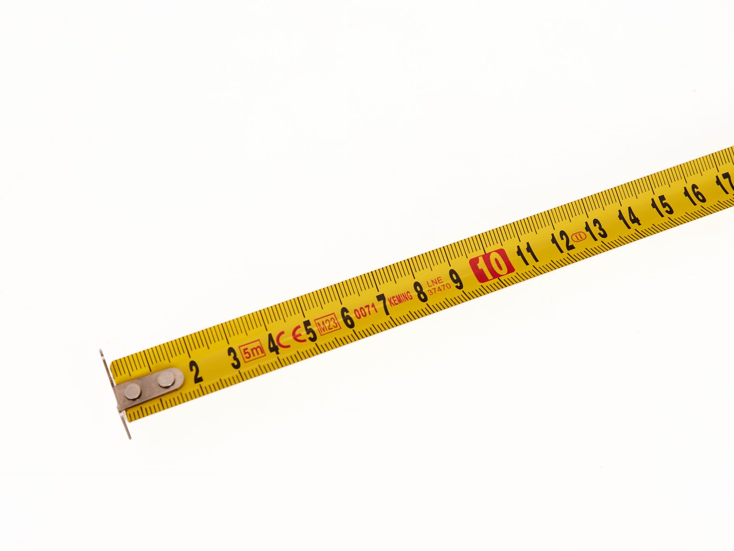 Svinovací metr Geko 5m × 19mm oboustranný s aretací - měřicí páska Double-side 7