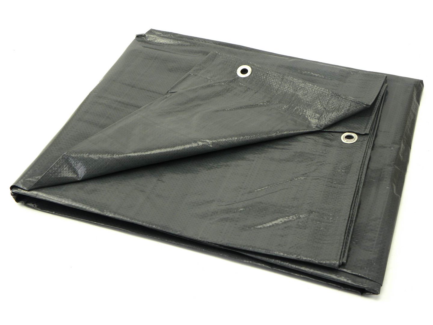 Plachta Geko 12x18 m extra silná šedá 120G — Celkový pohled