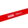 Hliníková vodováha 1800 mm STRONG LINE GEKO — přesnost 0,5 mm/m