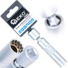 Nástrčka tenká s kloubem na zapalovací svíčky 14 mm 3/8" CrV GEKO