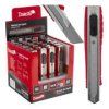 Odlamovací nože 18 mm GRIT SK5 TVARDY – display box balení 24 ks – GEKO T00090A