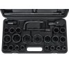 Sada příklepových nástrček 26 ks 3/4"/1" 12-hran/6-hran 17–65 mm GEKO
