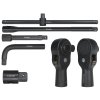 Sada příklepových nástrček 26 ks 3/4"/1" 12-hran/6-hran 17–65 mm GEKO