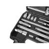 Sada prodloužení a T-klíčů 25 ks 1/4" 3/8" 1/2" GEKO