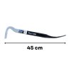 Oboustranné páčidlo GEKO 450 mm — kovaná ocel, úhel 90°