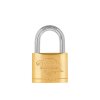 Zesílený mosazný visací zámek 40 mm GEKO Brass-Series