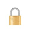 Zesílený mosazný visací zámek 50 mm GEKO Brass-Series
