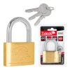 Zesílený mosazný visací zámek 60 mm GEKO Brass-Series