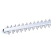 Akumulátorové nůžky na živý plot 520 mm, 2× 2,0 Ah, 21 V GEKO