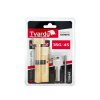 Vložka zámku s knoflíkem 35g/45 (barva mosaz) GEKO
