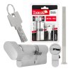 Vložka zámku s knoflíkem 30G/40 mm GEKO — nikl