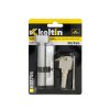 Vložka do zámku s knoflíkem 30/45 mm (niklovaná) GEKO — balení 100 ks