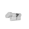Vložka zámku s knoflíkem 30G/45 mm – nikl, hliník, 25 000 cyklů GEKO