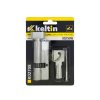 Cylindrická vložka zámku s knoflíkem 30/50 mm – nikl | GEKO