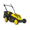 Akumulátorová sekačka na trávu GEKO 38 cm, bezkartáčový motor, 2× 4,0 Ah 20 V CoreX