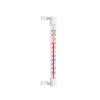 Okenní teploměr GEKO 205×17 mm — bílý, rozsah -50 °C až +50 °C