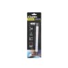 Okenní teploměr GEKO 205×17 mm – vnější, hnědý