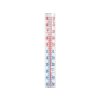 Okenní teploměr GEKO 233×24 mm – bílý, rozsah -50 až +50 °C