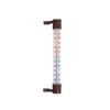 Okenní teploměr GEKO 233×24 mm – hnědý