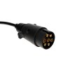 Spirálový prodlužovací kabel pro přívěs 5 m, 7 PIN, 12 V – GEKO