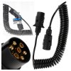 Spirálový prodlužovací kabel pro přívěs 5 m, 7 PIN, 12 V – GEKO