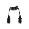 Spirálový prodlužovací kabel pro přívěs 1,5 m 7PIN 12V GEKO
