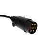 Spirálový prodlužovací kabel pro přívěs 1,5 m 7PIN 12V GEKO