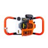 Benzínový zemní vrták GEKO 62 cm³ se sadou vrtáků 10/15/20 cm a prodloužením 50 cm