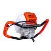 Benzínový zemní vrták GEKO 62 cm³ se sadou vrtáků 10/15/20 cm a prodloužením 50 cm