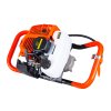 Benzínový zemní vrták GEKO 62 cm³ se sadou vrtáků 10/15/20 cm a prodloužením 50 cm